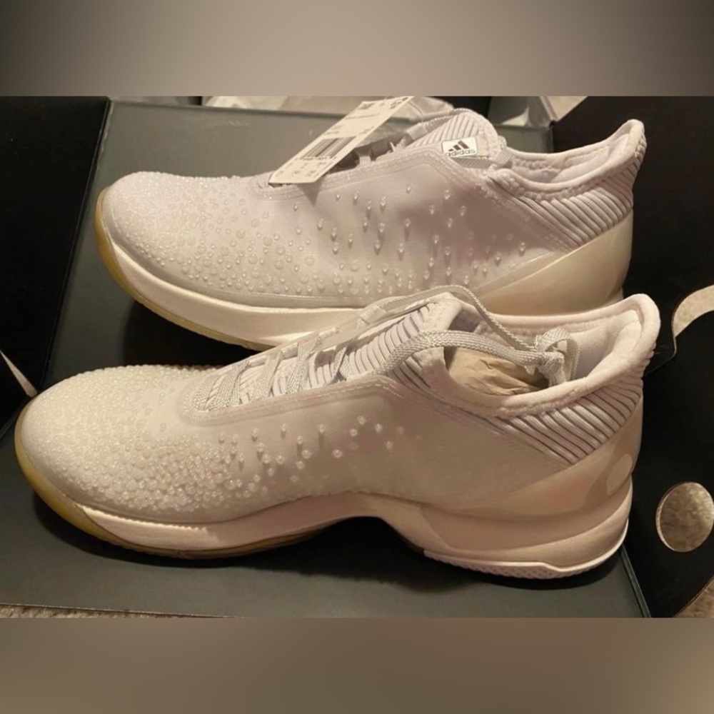 adidas White Slip-On Athletic Shoes - ubersonic 3
